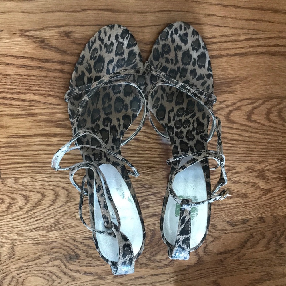 Cheetah print heels